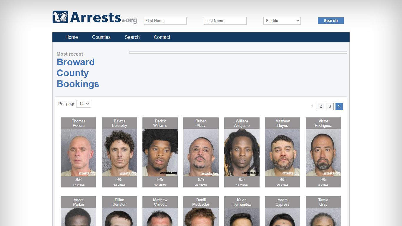 Broward County Arrests and Inmate Search