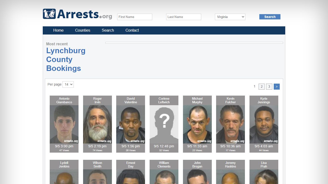 Lynchburg County Arrests and Inmate Search